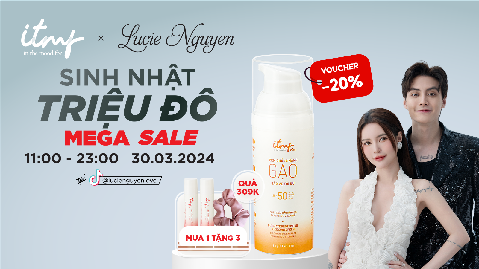Săn Deal Độc Quyền #ITMF Ngay Tại Mega Sale Của Lucie Nguyễn
