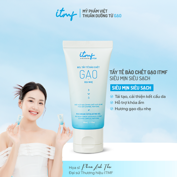 Gel Tẩy Tế Bào Chết Gạo ITMF Dịu Nhẹ 30mL
