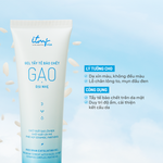 Gel Tẩy Tế Bào Chết Gạo ITMF Dịu Nhẹ 100mL TẶNG 4 Kem Dưỡng Ẩm Chiết Xuất Gạo Sáng Da Ngừa Lão Hóa 5g + 1 Son Dưỡng Chiết Xuất Gạo Tự Nhiên 4.2g