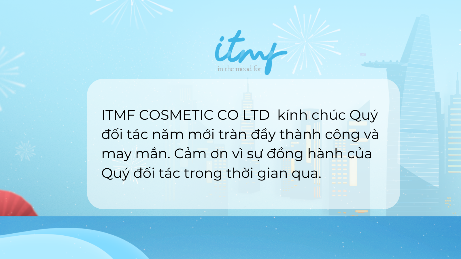 ITMF Gửi Lời Chúc Mừng Năm Mới Tới Quý Đối Tác Và Khách Hàng